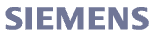 Siemens logotyp s černým textem